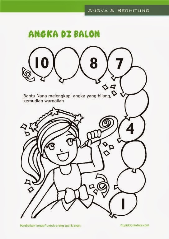 Belajar Anak Page 106 Cupidocreativeblog Sambil Bermain Tk Balita Menghitung
