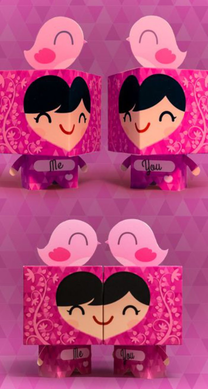 Kerajinan Anak Page 12 Cupidocreativeblog Membuat Kotak Pasangan Lucu Berbentuk