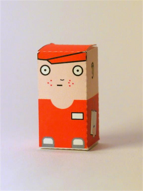  Kerajinan  Anak Kotak  Kurir Paket cupidocreativeblog